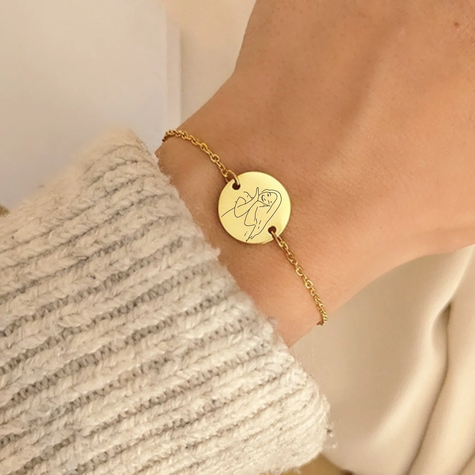 Bracelet dorée